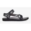 Teva Women's Original Universal Sandals - Sun And Moon Black/White - Regular (B)