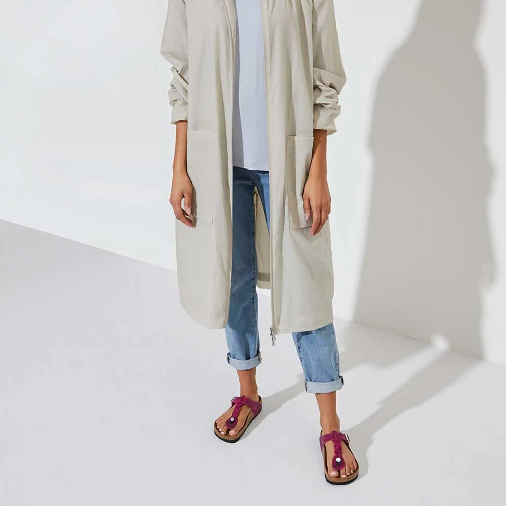 Birkenstock Women's Gizeh Braid Sandal- Festival Fuchsia- Regular/Wide - Image 7