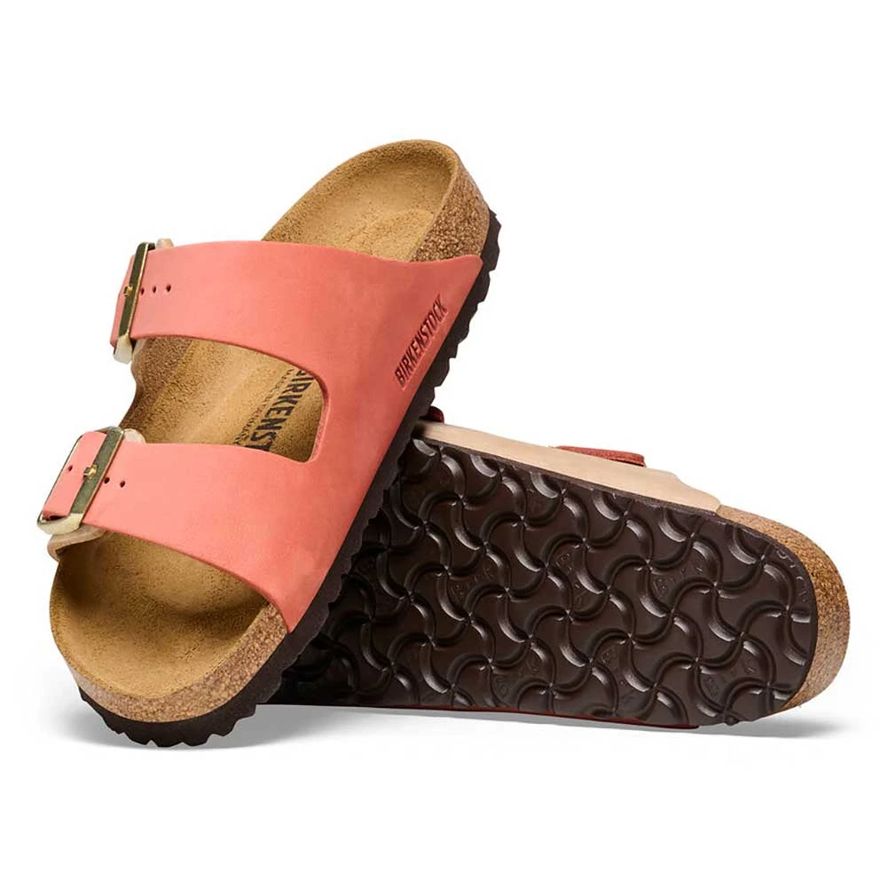 Birkenstock Women's Arizona Nubuck Sandal - Mars/Sandcastle - Regular (B) - Image 4