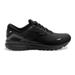 BROOKS Men's Ghost 15 Running Shoe - Black/Black/Ebony- Regular (D)