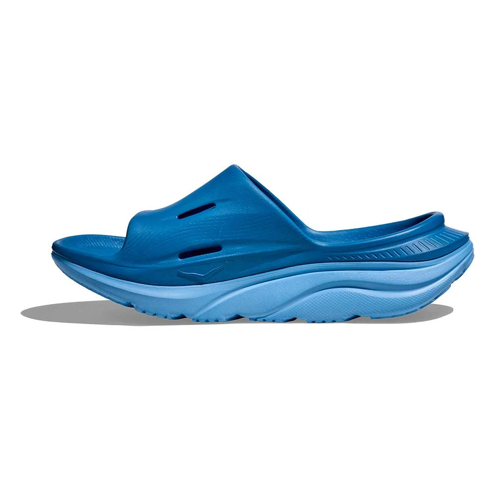 Hoka Unisex Ora Recovery Slide 3 - Coastal Sky/All Aboard - Image 4