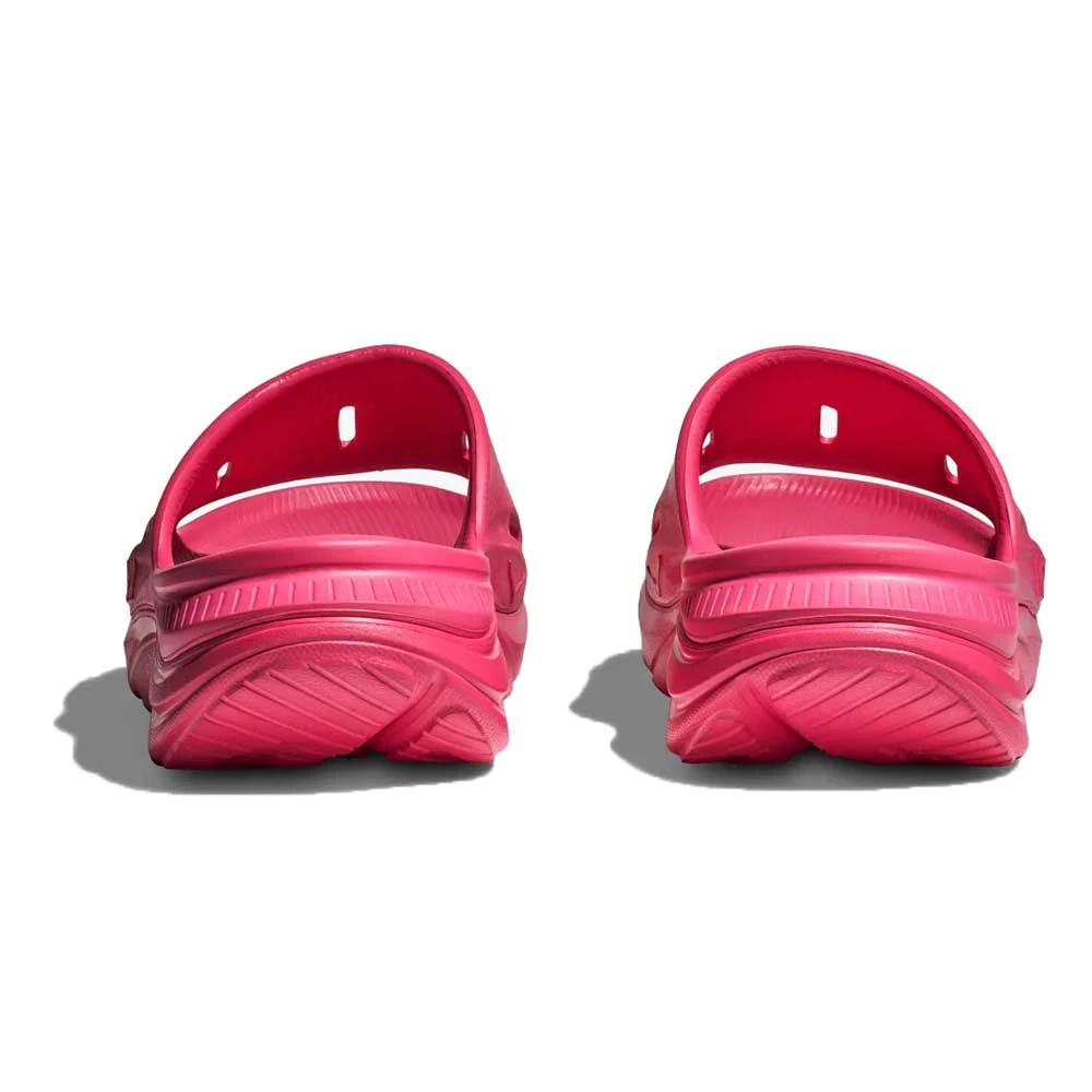 Hoka Unisex Ora Recovery Slide 3 - Raspberry/Raspberry - Regular (D) - Image 6