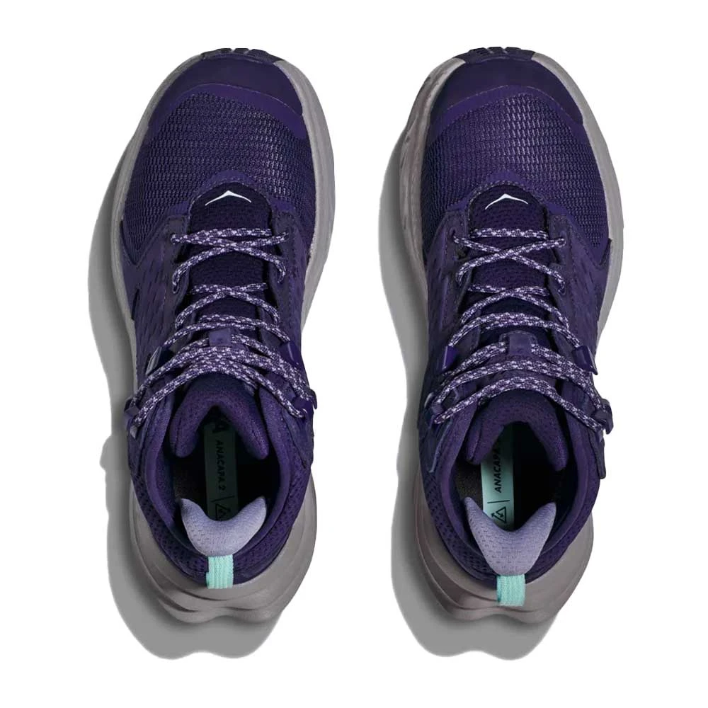 Hoka Women's Anacapa 2 Mid GTX Hiking Boot- Night Sky/Opal- Regular (B) - Image 5