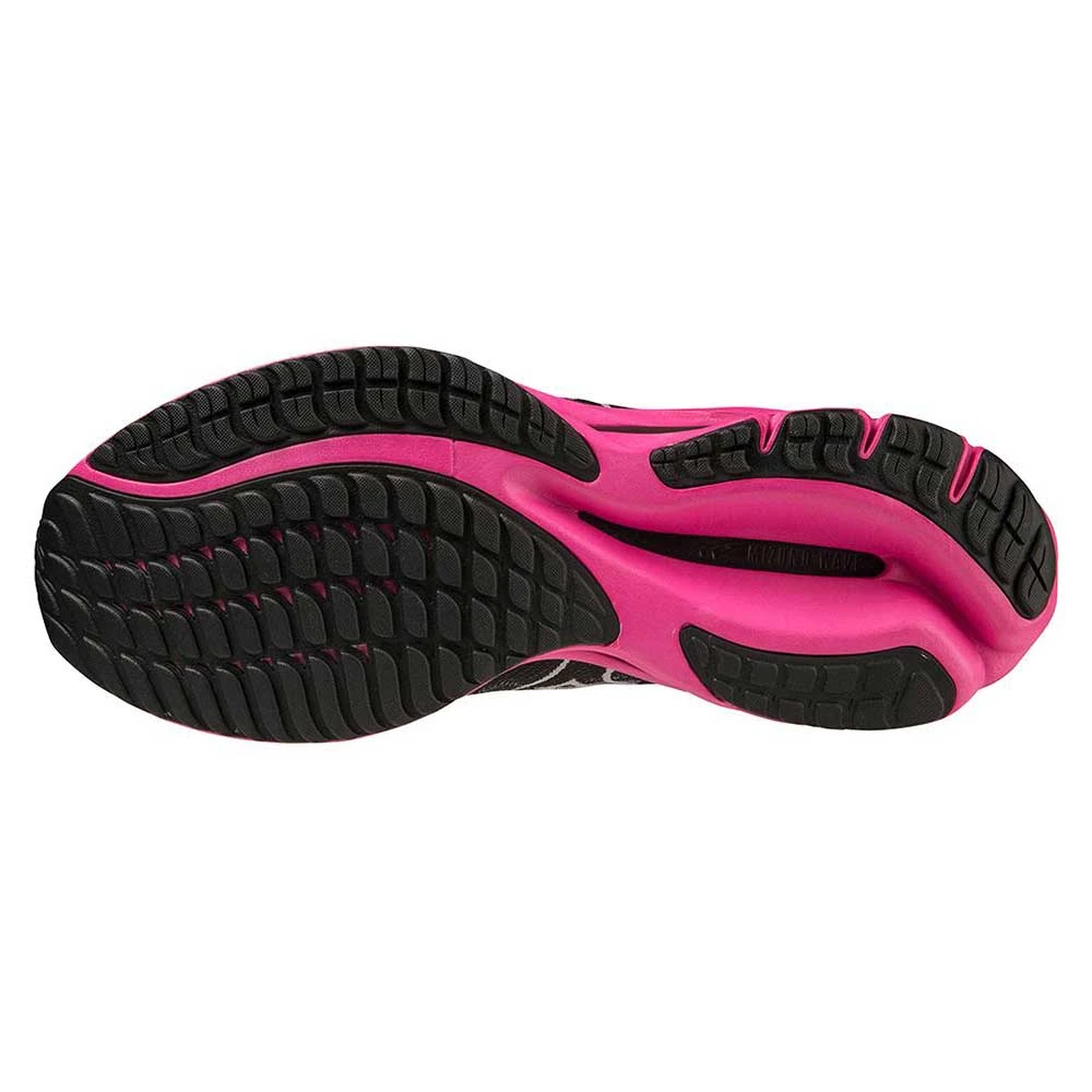 Mizuno Men's Project Zero Wave Rider 27 Running Shoe - Black/Harbor Mist- Regular (D) - Image 3