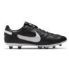 Nike Unisex Premier III FG Soccer Shoe- Black/White