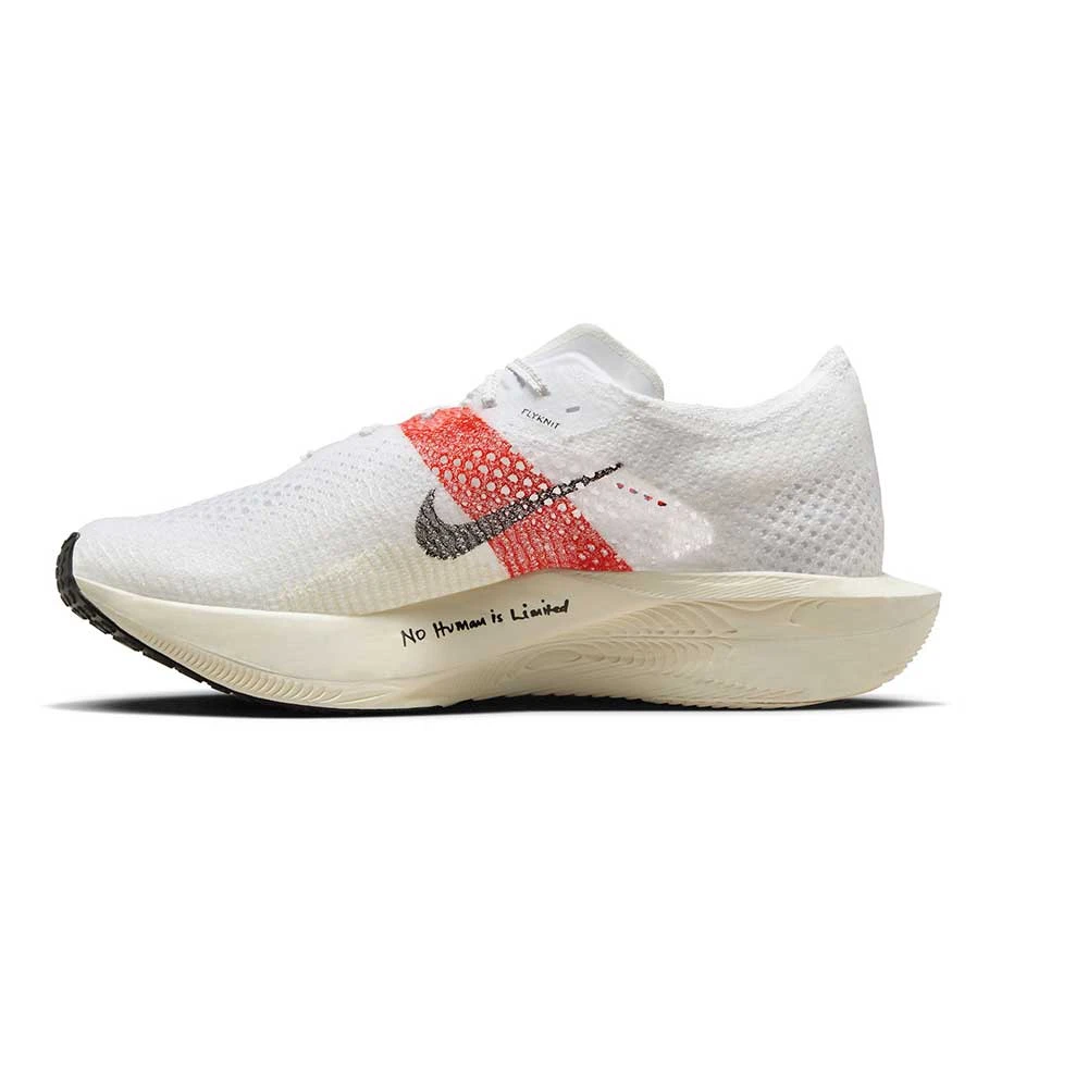 Nike ZoomX Vaporfly Next% 3 Eliud Kipchoge Running Shoe - White/Black/Chili Red - Regular (D) - Image 2