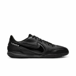 Nike Unisex Tiempo Legend 9 Academy IC Soccer Shoe - Black/Dark Smoke - Regular (D)
