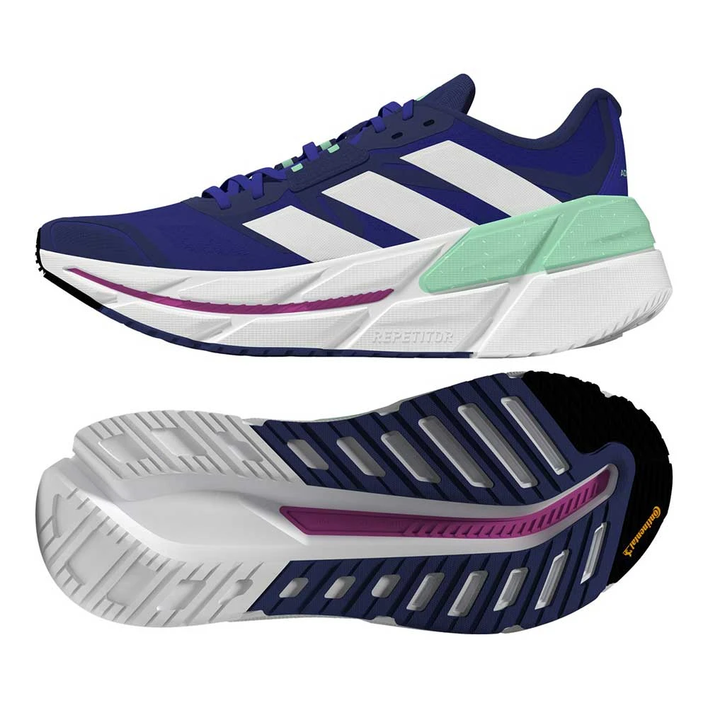 ADIDAS Men's ADISTAR CS Running Shoe - Lucid Blue/Ftwr White/Pulse Mint - Regular (D) - Image 3
