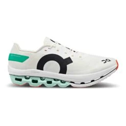 On Running Men's Cloudboom Echo Running Shoe - White/Mint - Regular (D)