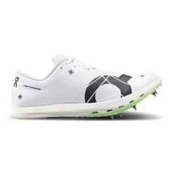On Running Women's Cloudspike 1500m Track Spike - Undyed-White/Mint- Regular (B)