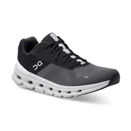 On Running Men's Cloudrunner Running Shoe - Eclipse/Frost - Regular (D) - Image 2